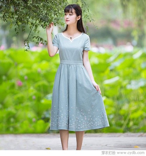酷暑持续炎热升级,用blue dress来洗洗眼吧