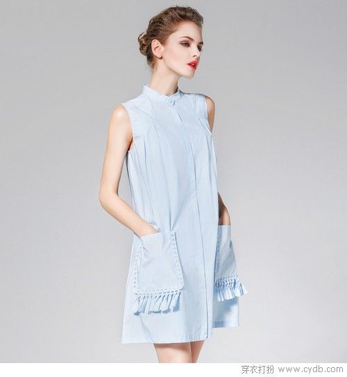 酷暑持续炎热升级,用blue dress来洗洗眼吧