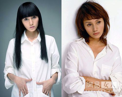 女星示范 一件白衬衫的5种性感穿法